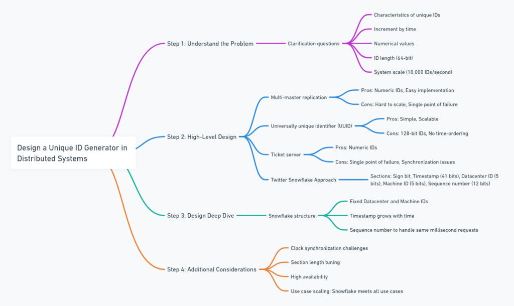 design a unique ID generator in distributed systems